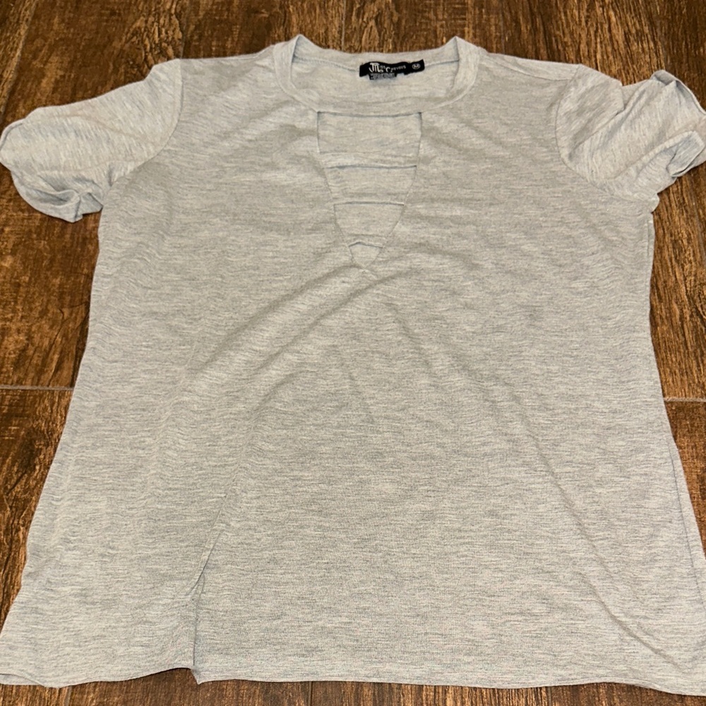 Gray Short Sleeve T-Shirt
